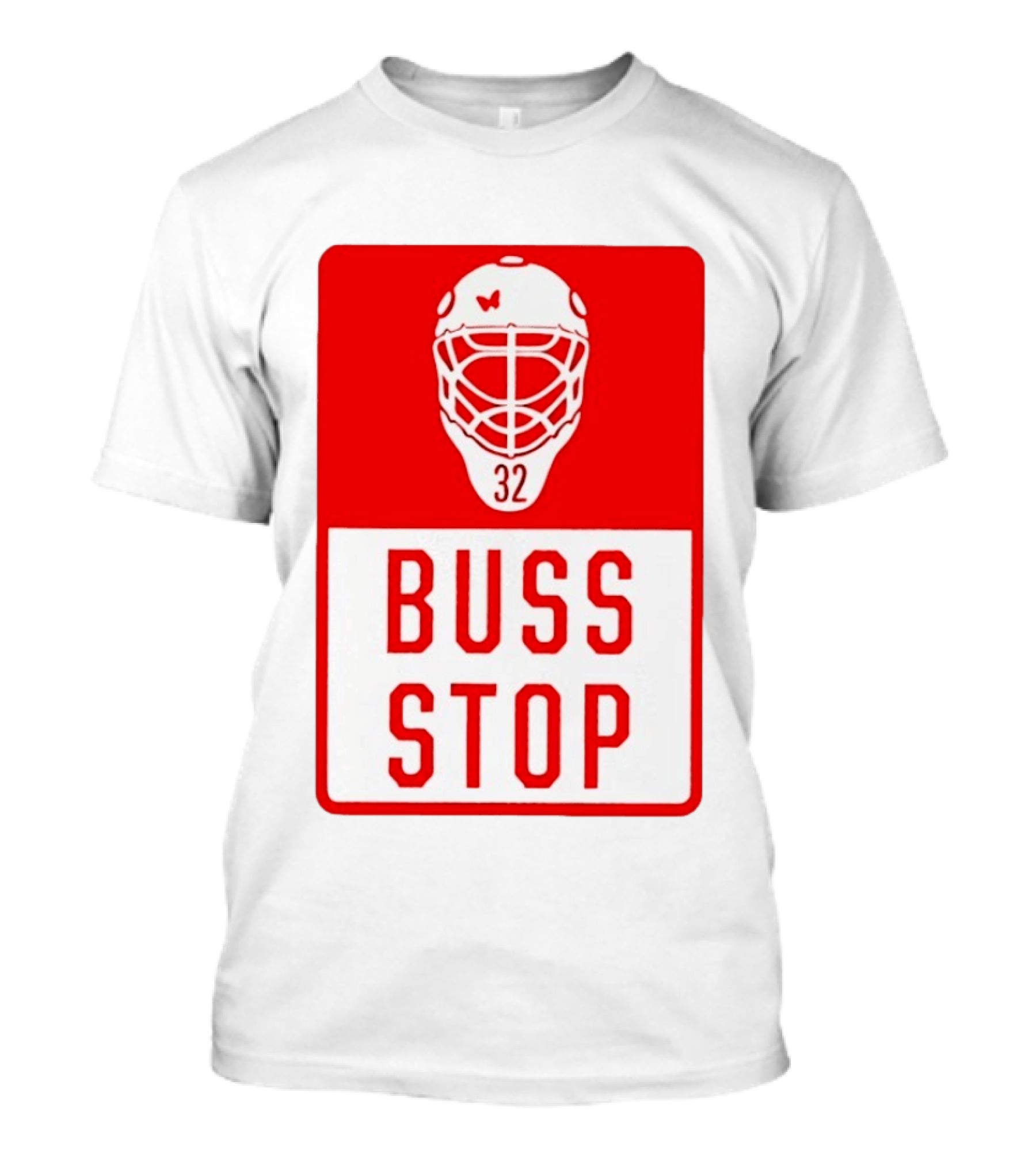 Carolina Hurricanes Buss Stop 32 Mask T-Shirt