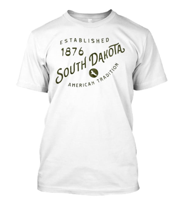 Established 1876 South Dakota American Tradition Heritage T-Shirt
