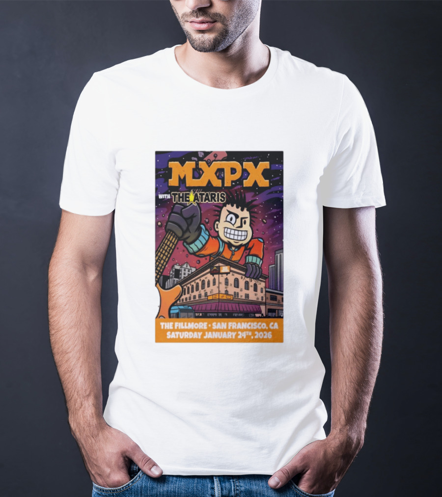 MXPX With The Ataris The Fillmore San Francisco January 24 2026 T-Shirt