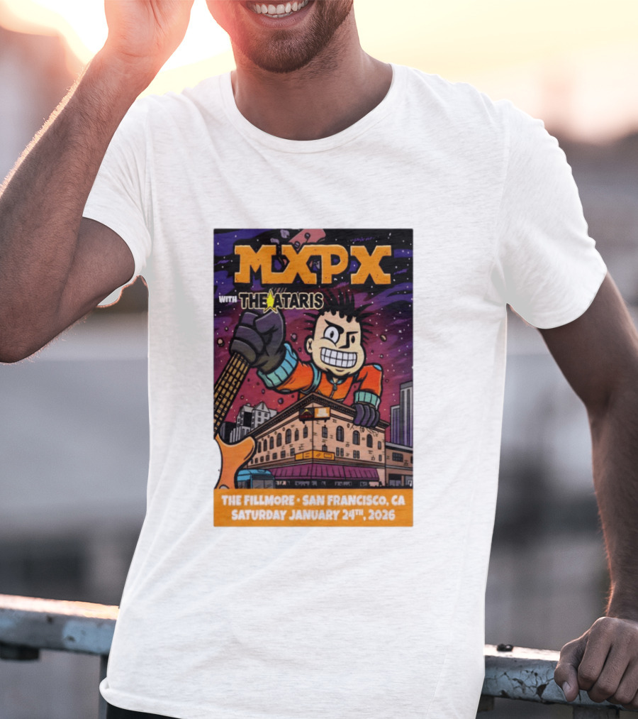 MXPX With The Ataris The Fillmore San Francisco January 24 2026 T-Shirt