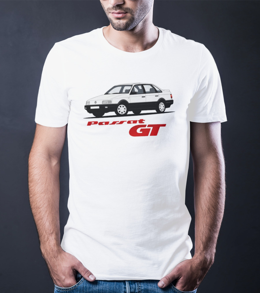 Volkswagen Passat GT B3 Classic Vintage Car T-Shirt