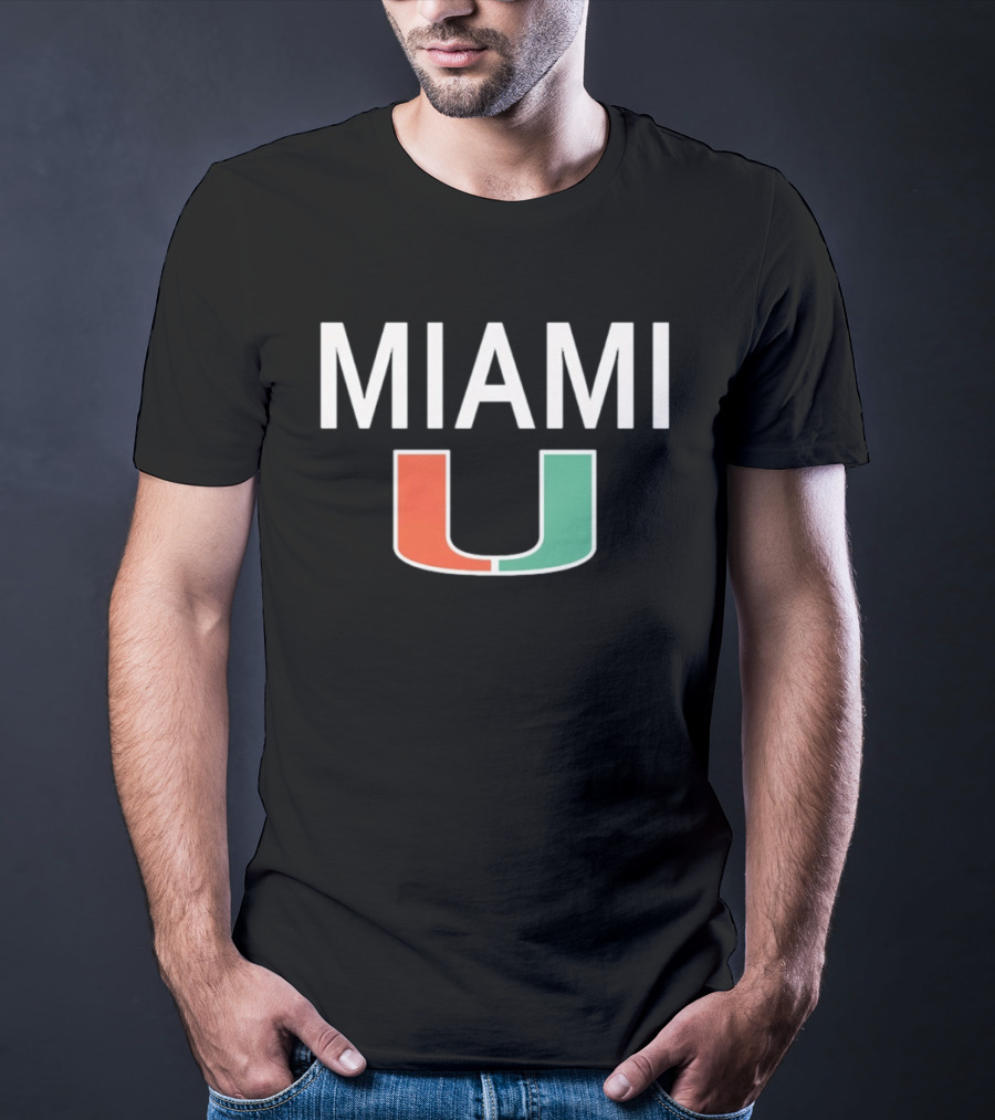MIAMI U Hurricanes Football T-Shirt