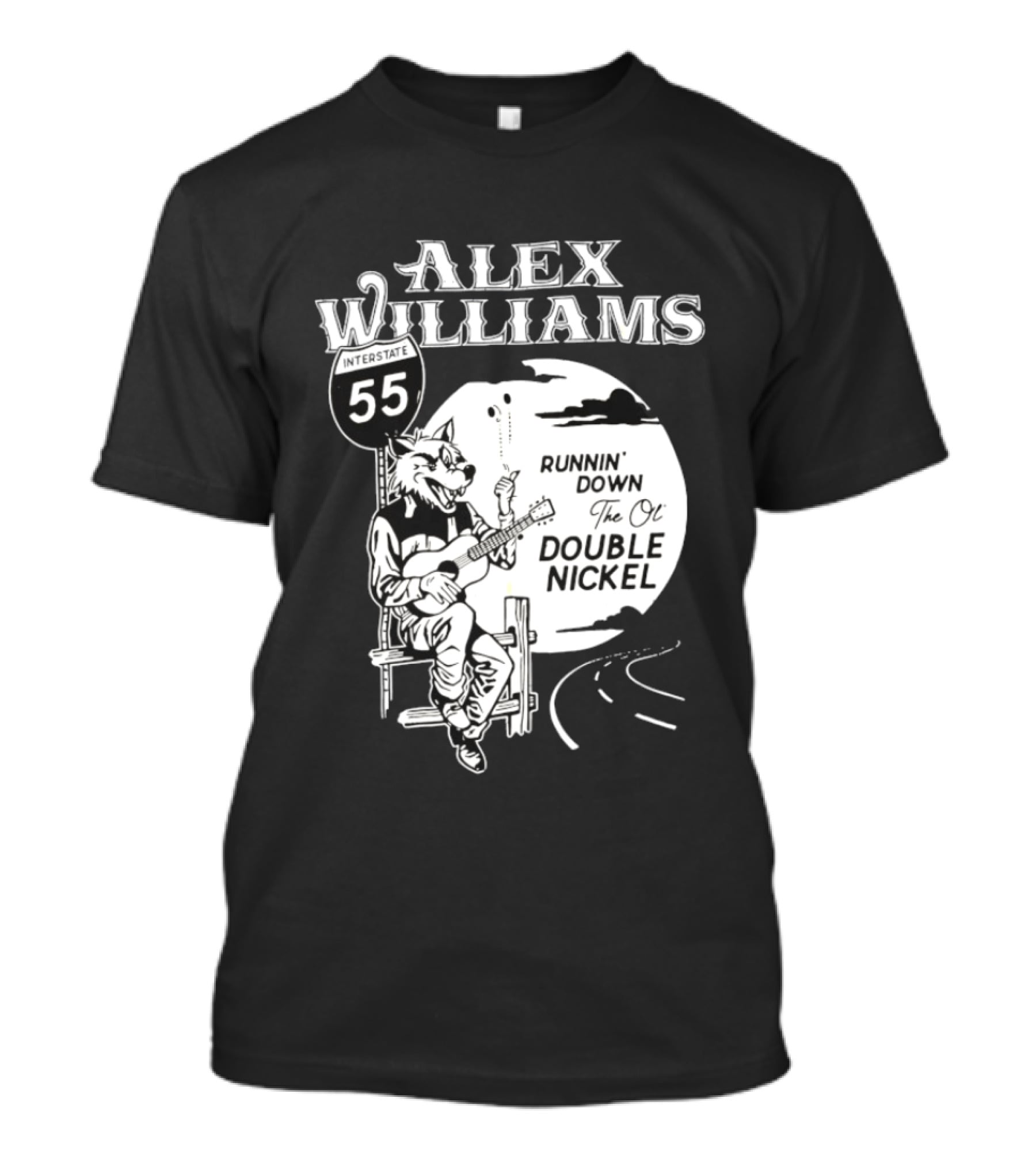 Alex Williams 55 Runnin' Down The Ol' Double Nickel T-Shirt