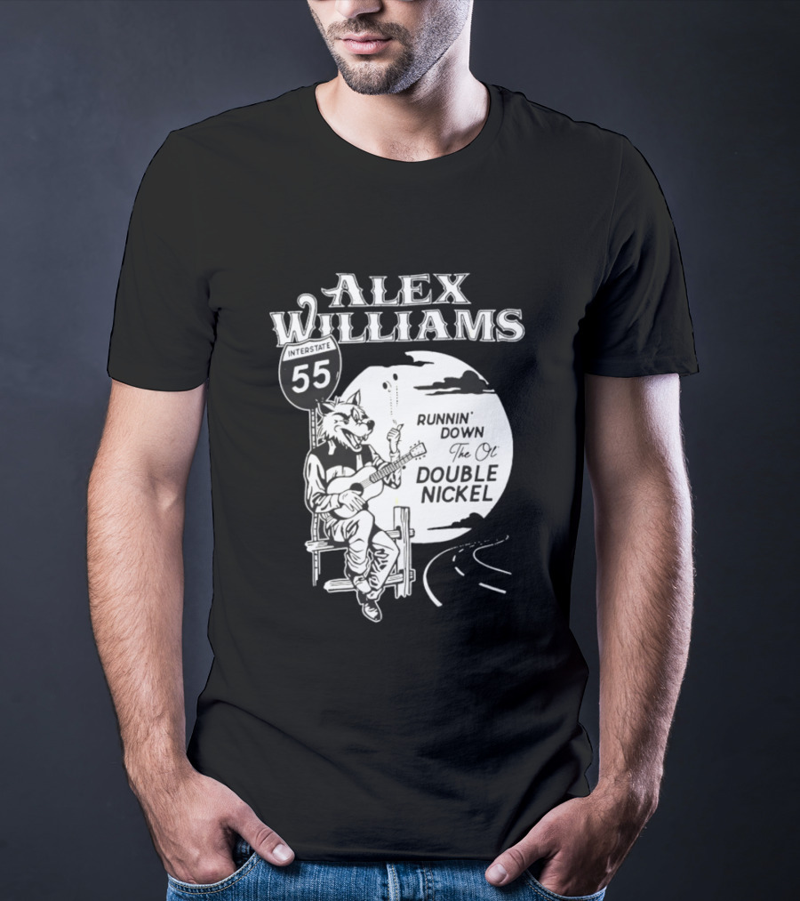 Alex Williams 55 Runnin' Down The Ol' Double Nickel T-Shirt