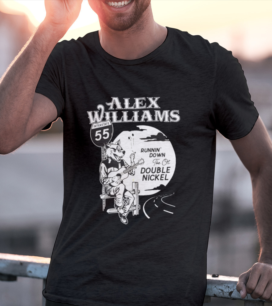 Alex Williams 55 Runnin' Down The Ol' Double Nickel T-Shirt