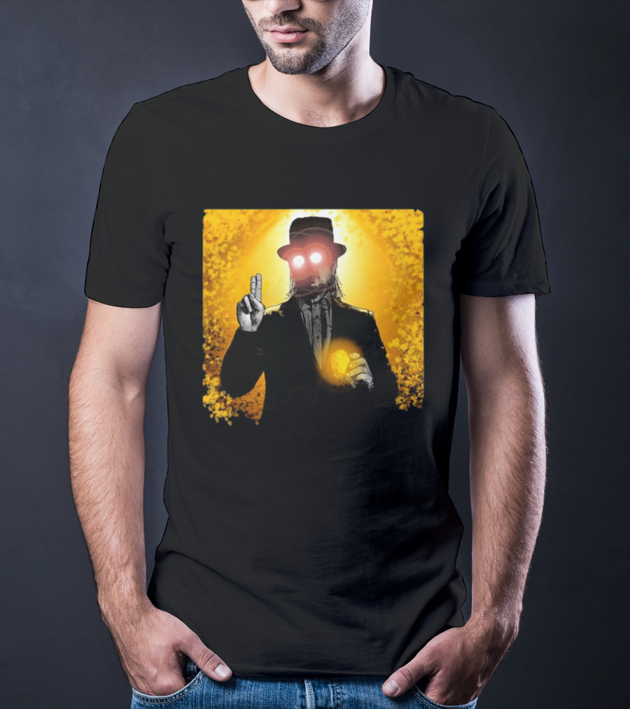 Primus Band Claypool Gold Summer 2026 Tour Schedule Dates Illuminated Figure T-Shirt