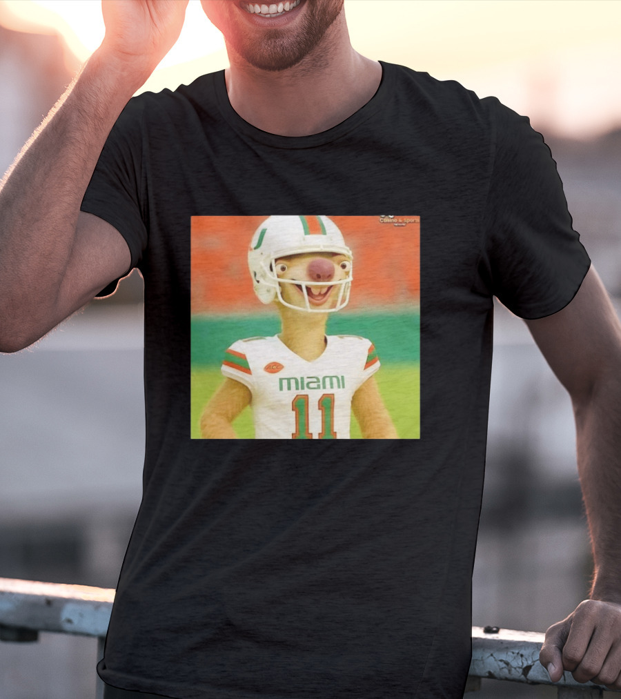 Sid Miami Hurricanes Football Jersey T-Shirt