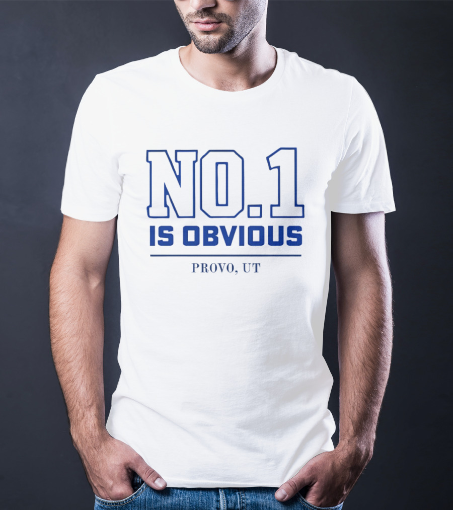 BYU Cougars No 1 Is Obvious Provo UT T-Shirt