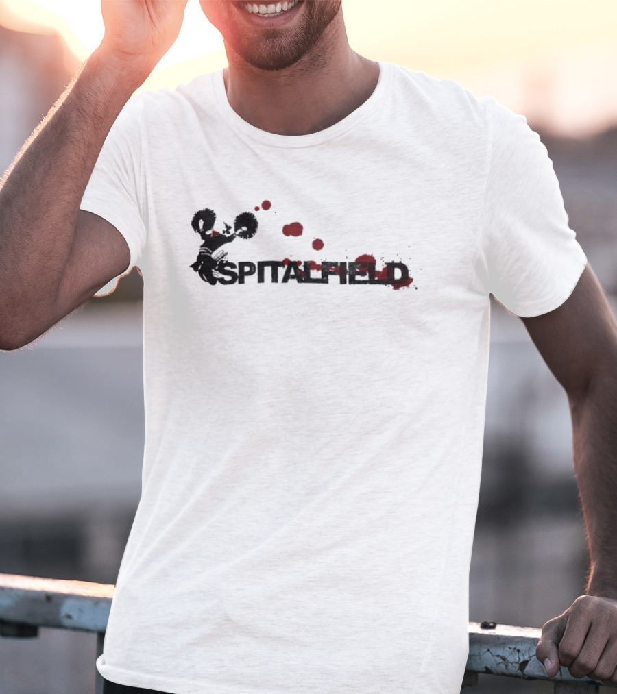 Spitalfield Band Blood Splatter Grunge T-Shirt