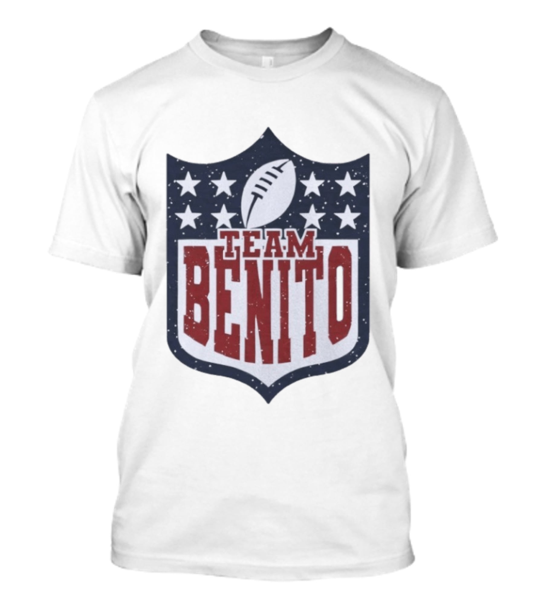 Team Benito Football Shield T-Shirt