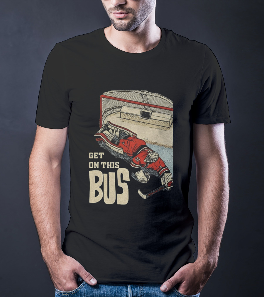 Brandon Bussi Carolina Hurricanes Get On This Bus NHL T-Shirt
