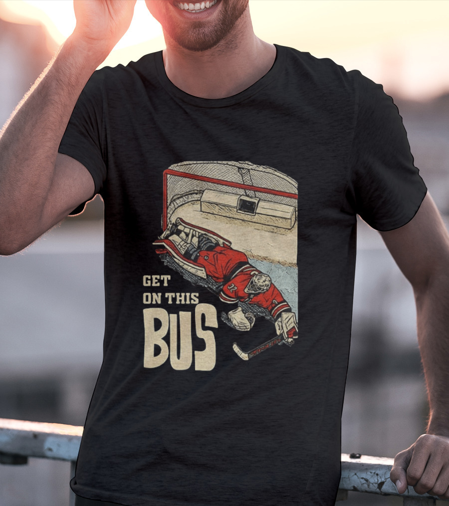 Brandon Bussi Carolina Hurricanes Get On This Bus NHL T-Shirt