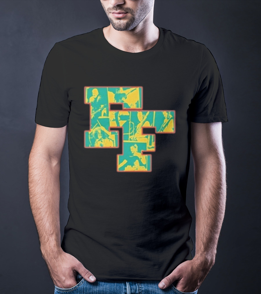 Foo Fighters 2026 FF Tasmania Tour Collage Imagery Of Band Members T-Shirt