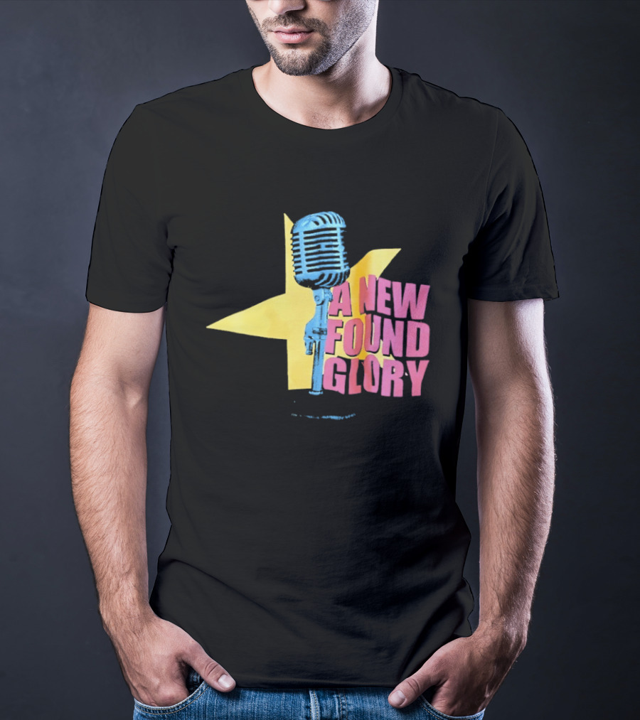 A New Found Glory Vintage Microphone Star T-Shirt