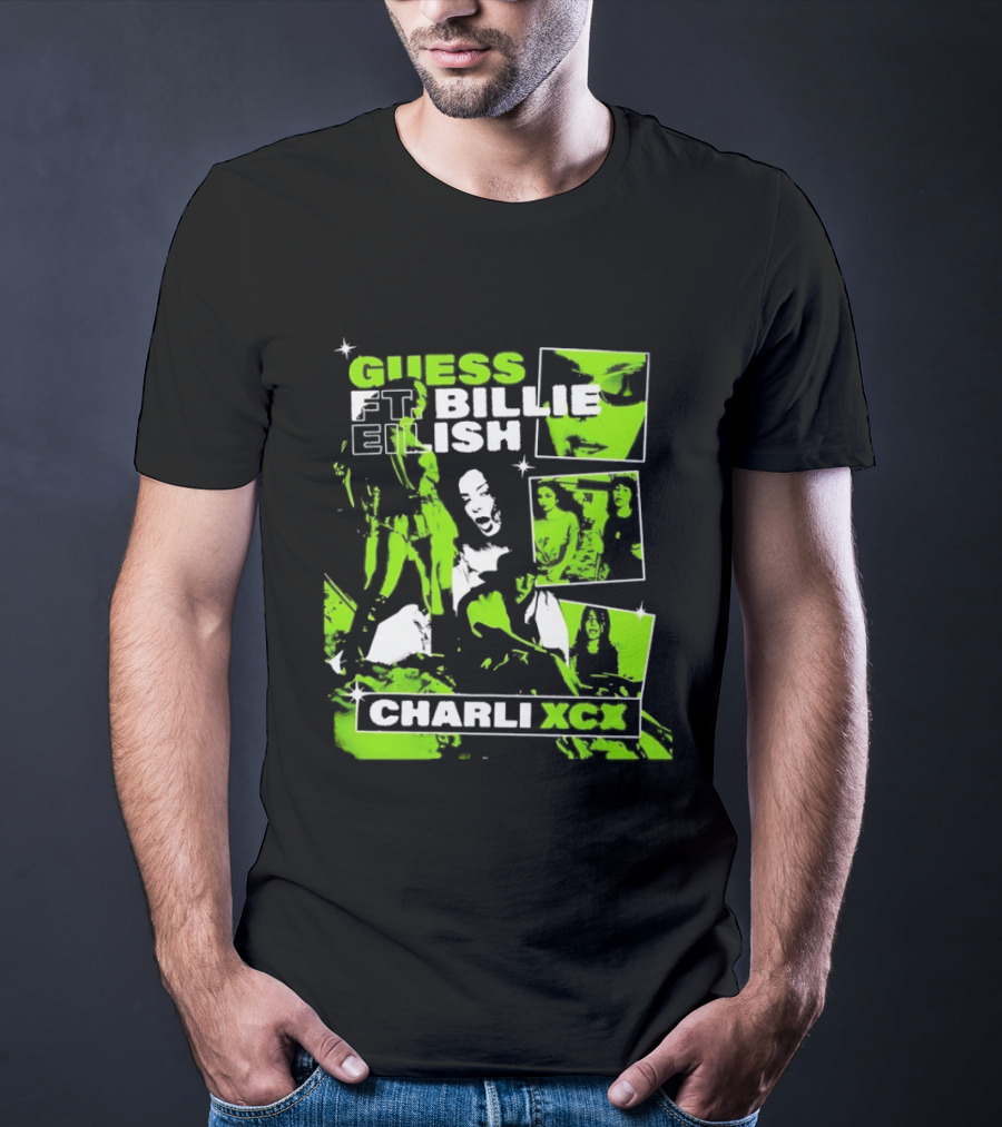 Guess Ft Billie Eilish Charli Xcx T-Shirt