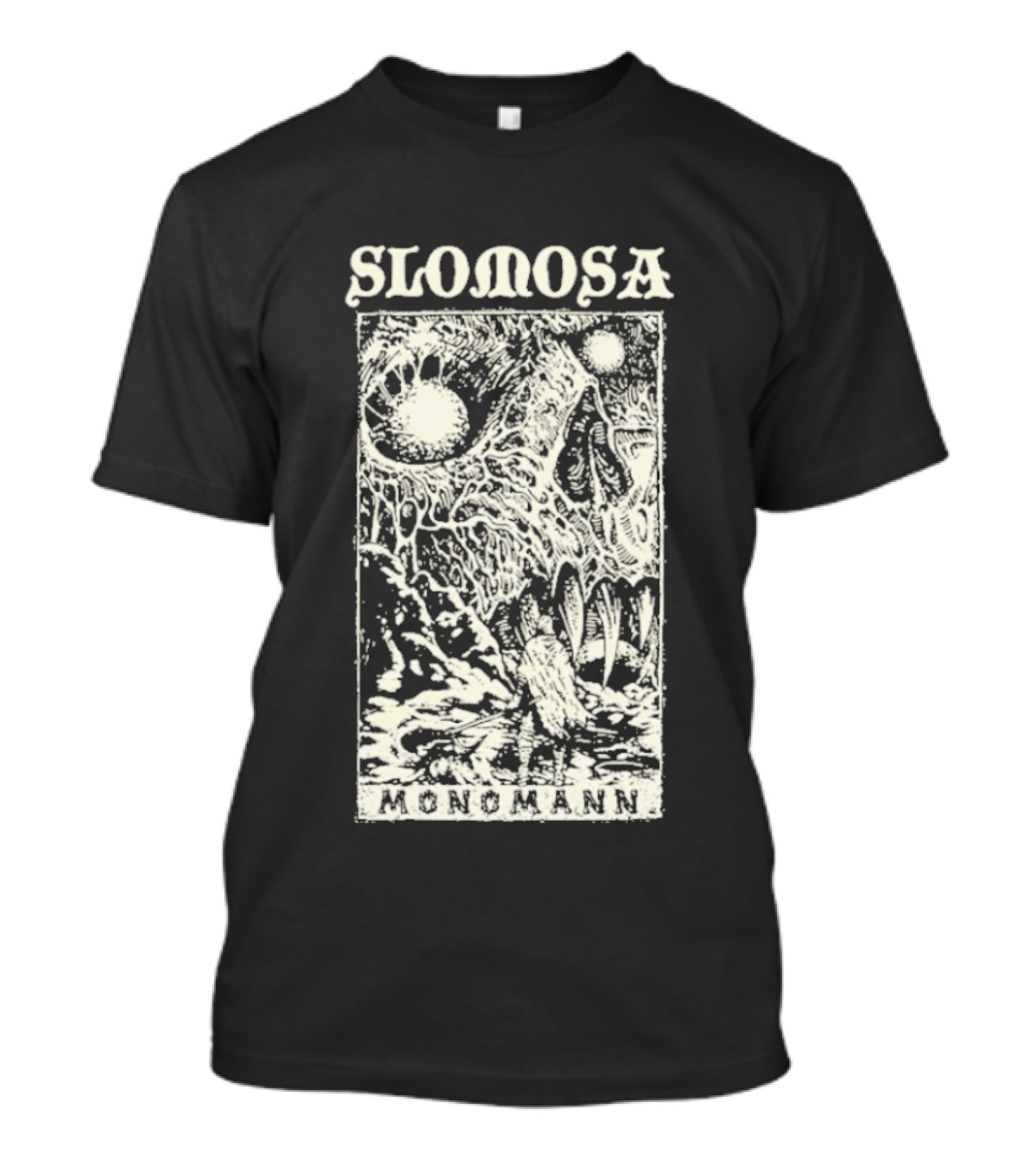 Slomosa Monomann Psychedelic Scandinavian T-Shirt