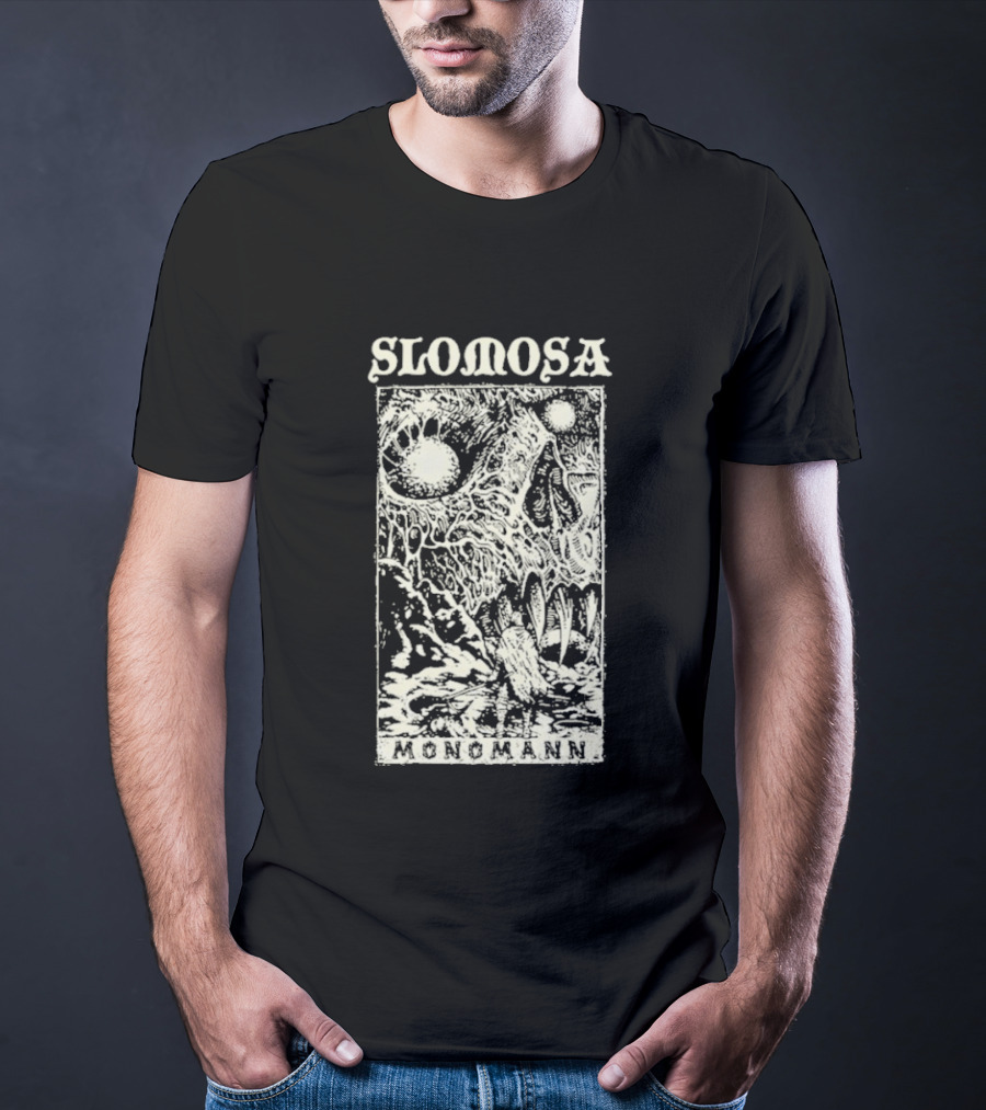 Slomosa Monomann Psychedelic Scandinavian T-Shirt