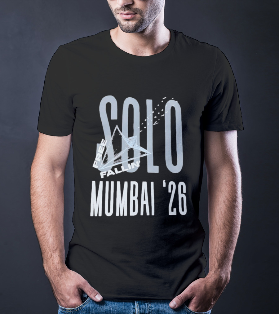Solo Free Fallin' Mumbai '26 Adventure T-Shirt
