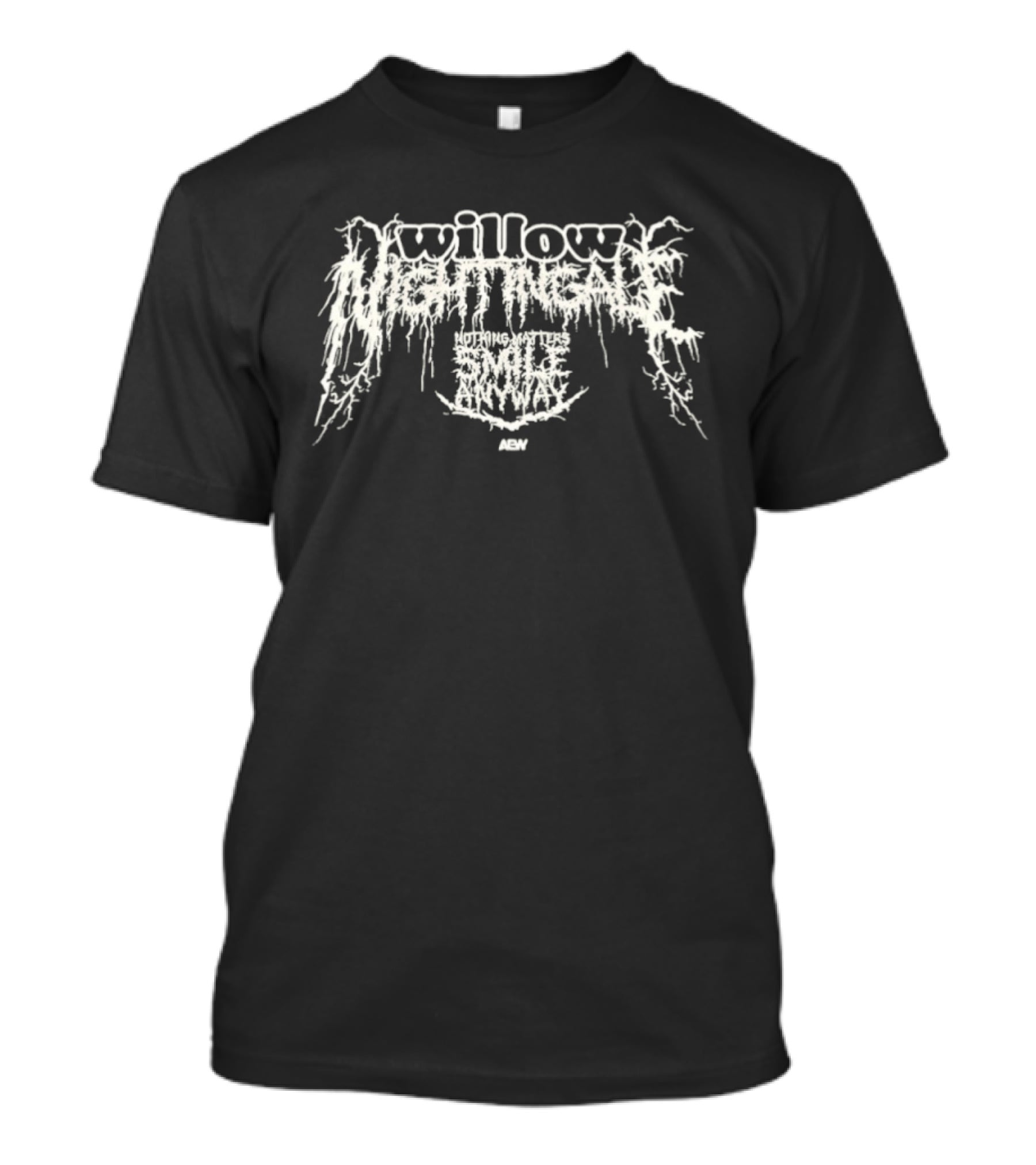 Willow Nightingale Nothing Matters Smile Anyway Grunge T-Shirt
