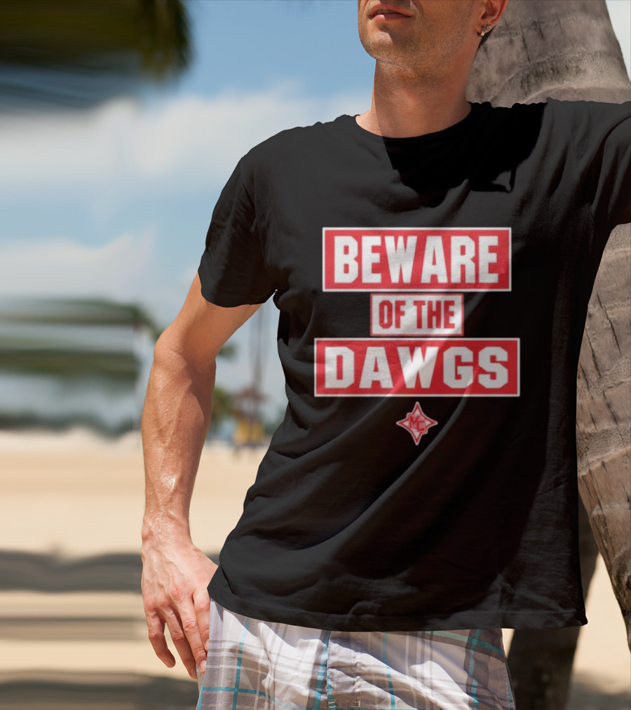 Beware Of The Dawgs Georgia Bulldogs MC Dawgs T-Shirt