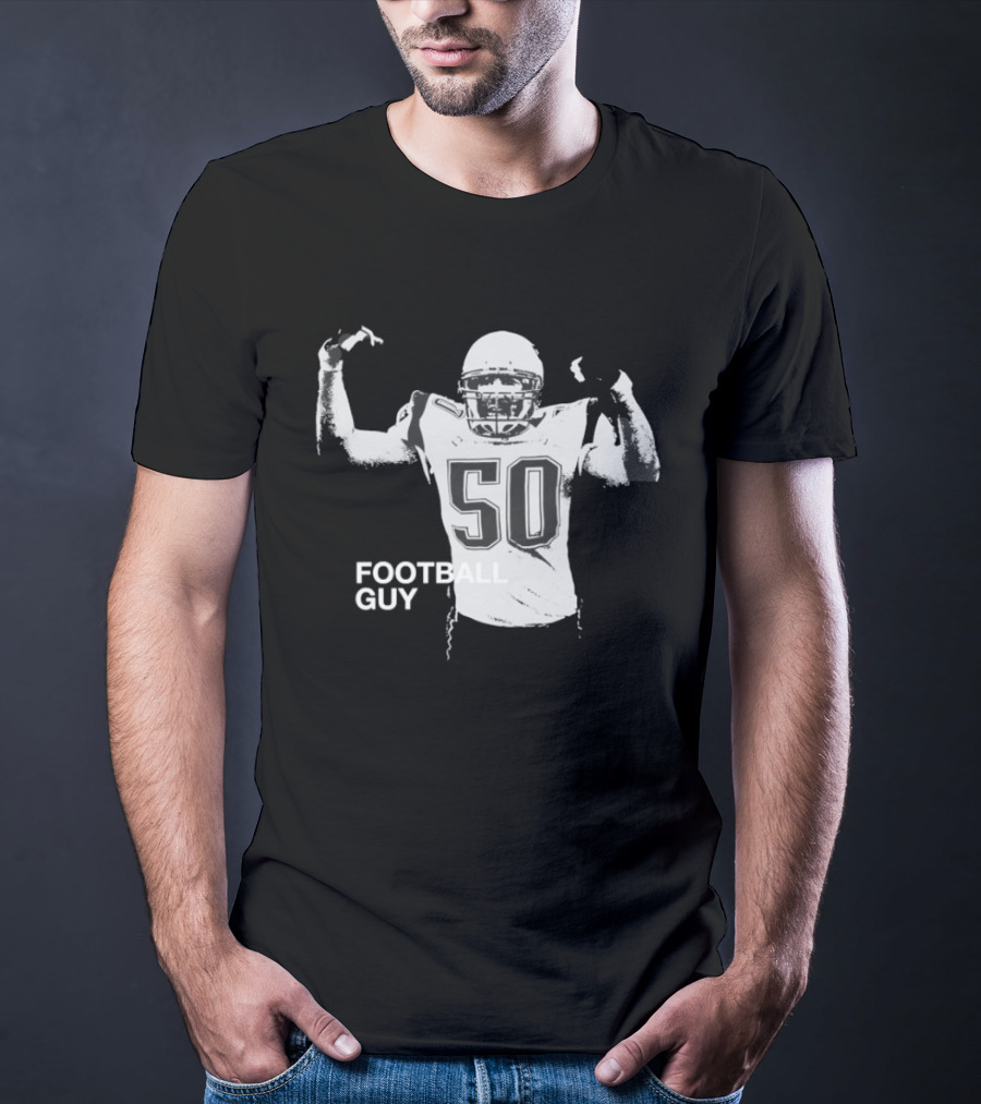 Mike Vrabel Number 50 Football Guy Flex T-Shirt