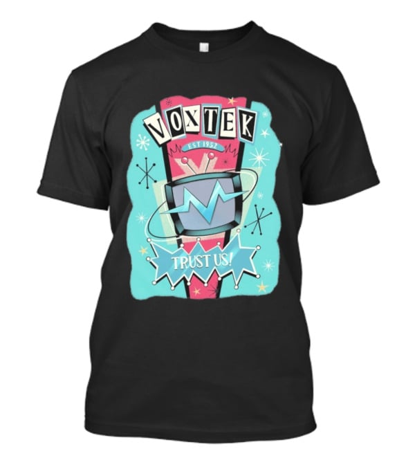 VoxTek Trust Us Retro 1952 Style With Television T-Shirt