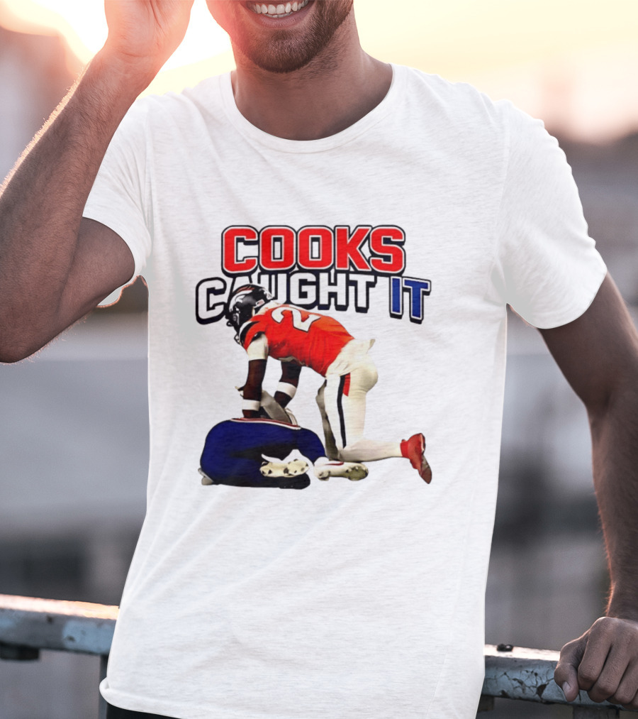 Buffalo Bills Mafia Cooks Caught It Football Play T-Shirt