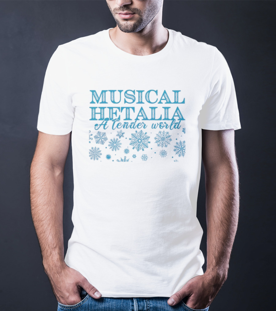 Musical Hetalia A Tender World Snowflower Celebration T-Shirt