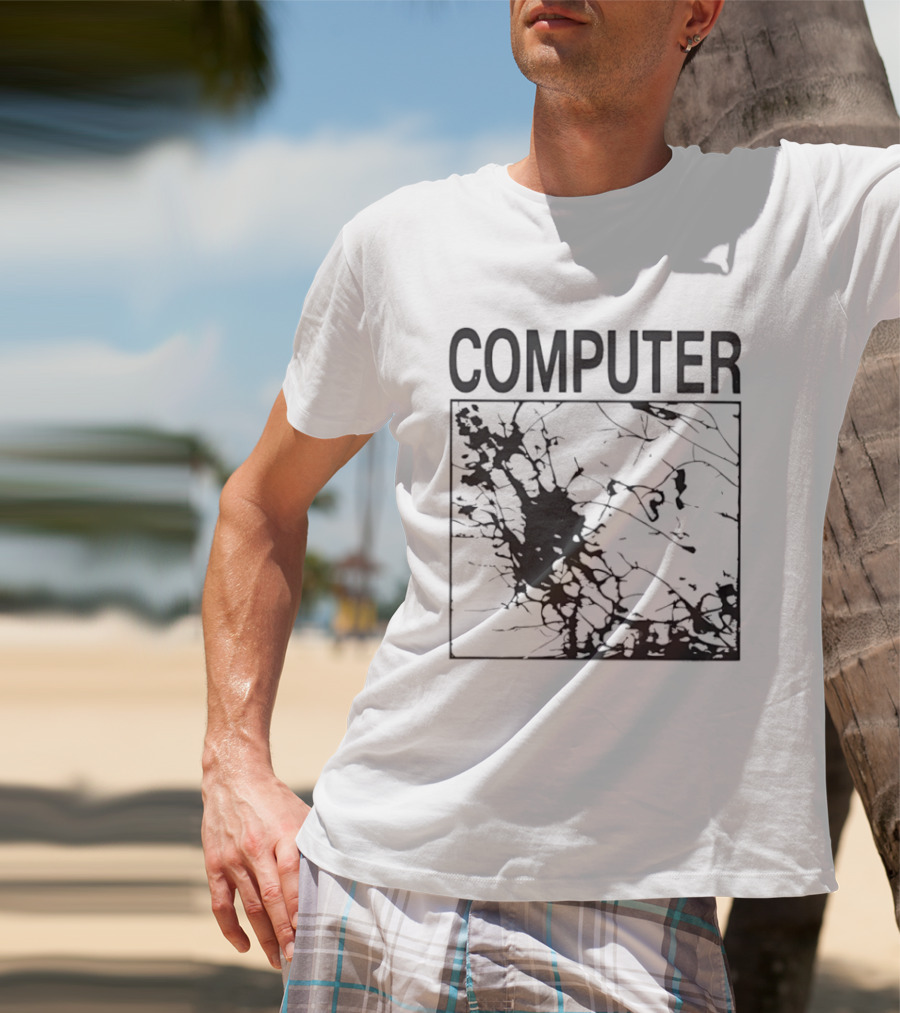 COMPUTER Gamer Gaming Splatter T-Shirt