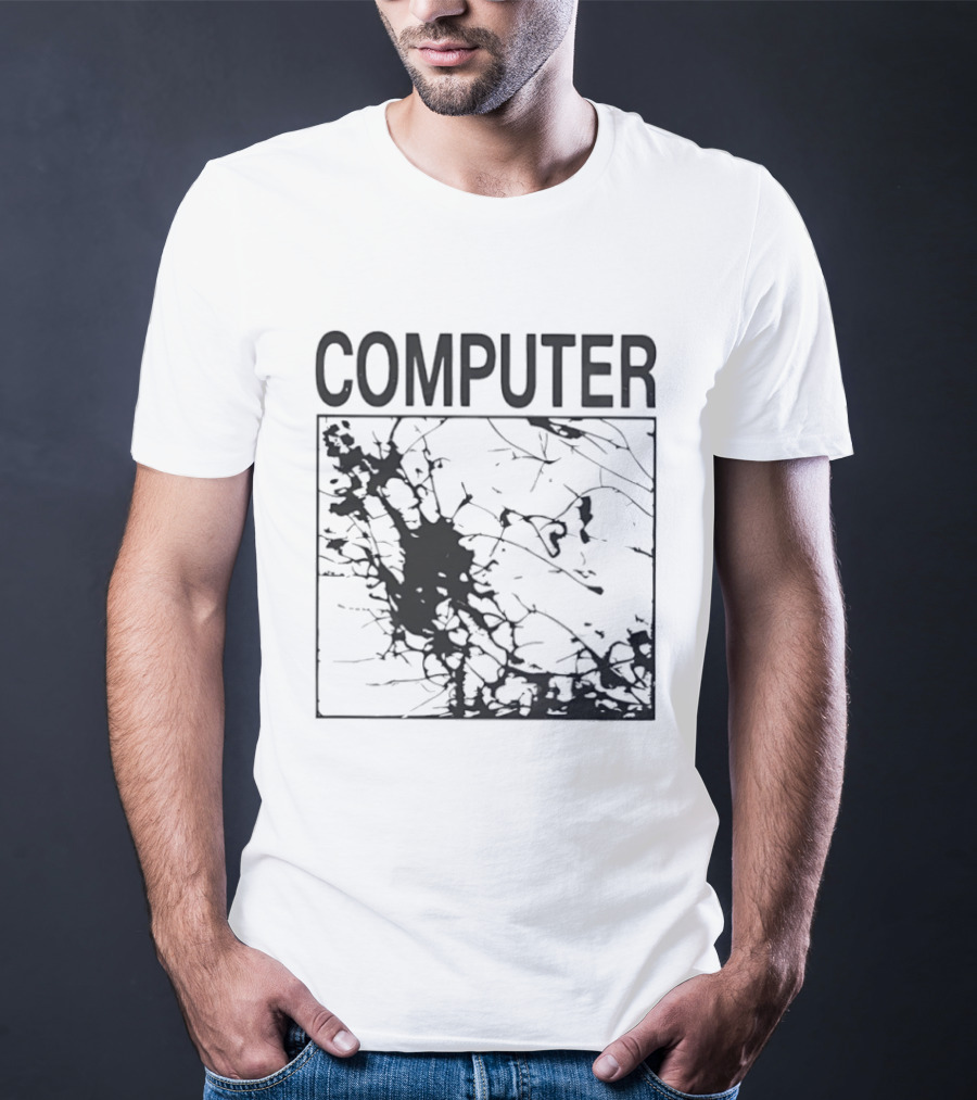 COMPUTER Gamer Gaming Splatter T-Shirt