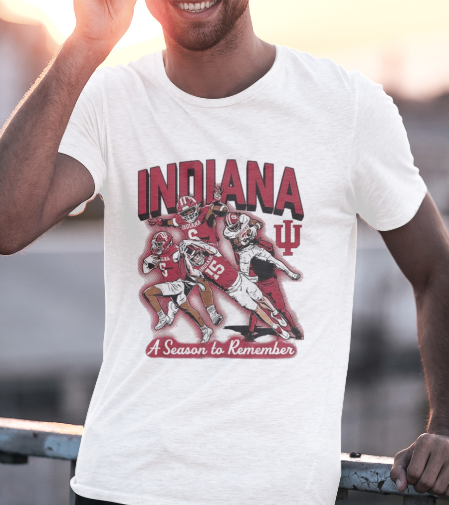 Indiana Hoosiers Football A Season To Remember T-Shirt