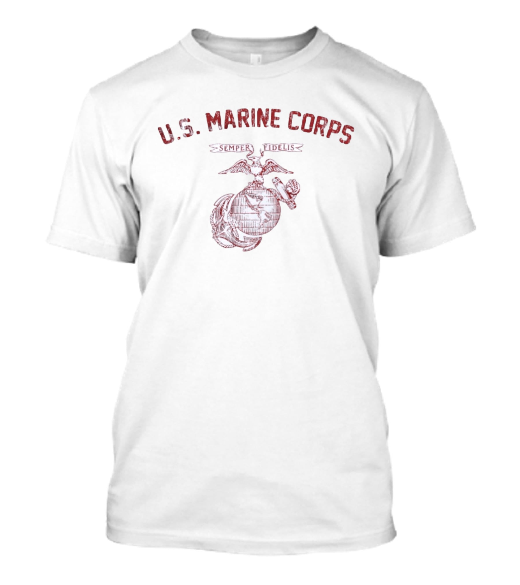 U.S. Marine Corps Semper Fidelis Eagle Globe And Anchor T-Shirt