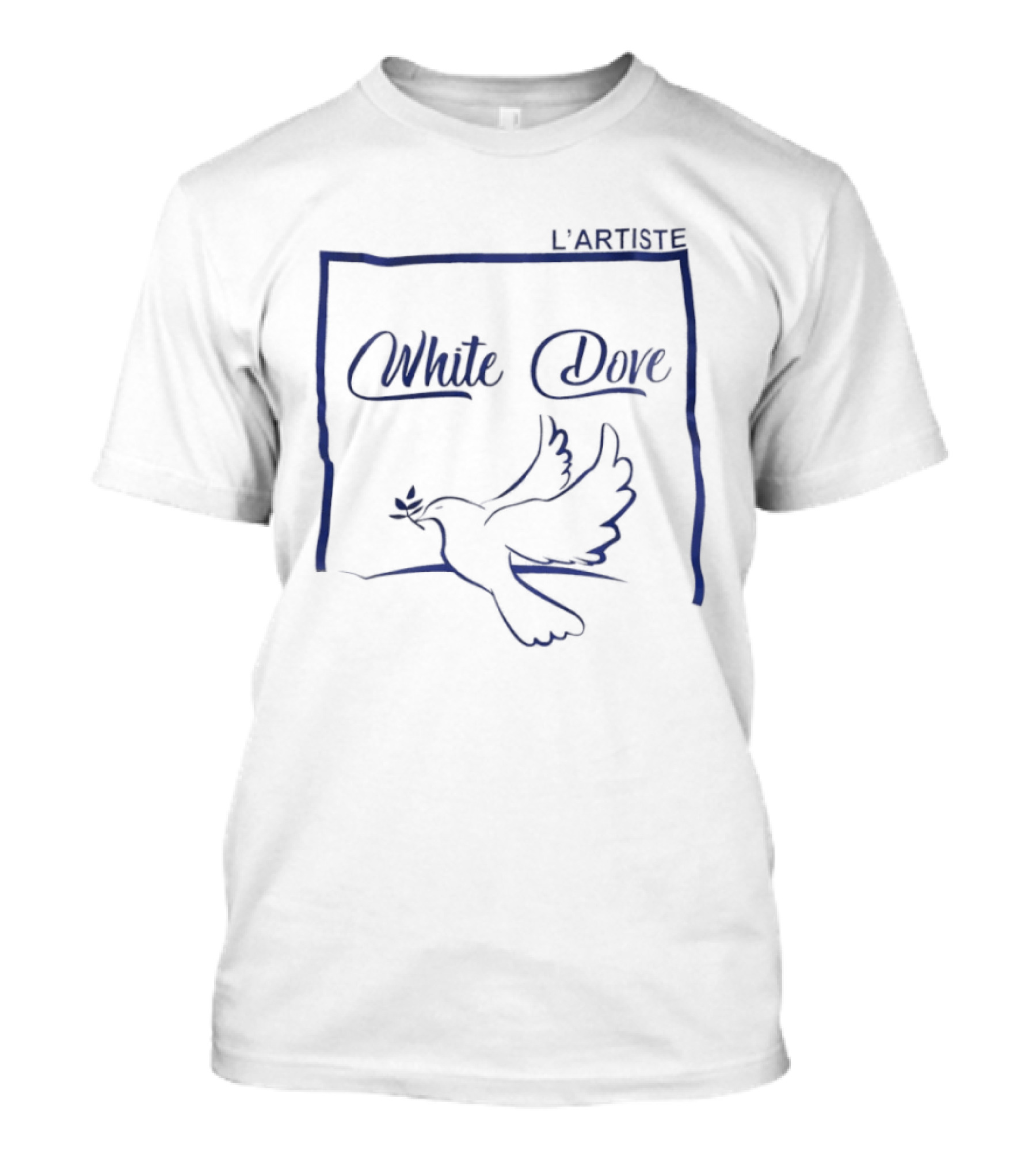 L'artiste White Dove T-Shirt