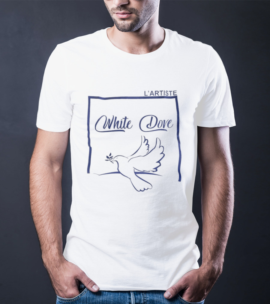 L'artiste White Dove T-Shirt
