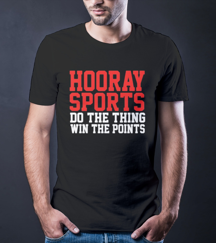 Hooray Sports Do The Thing Win The Points Retro College Humor T-Shirt