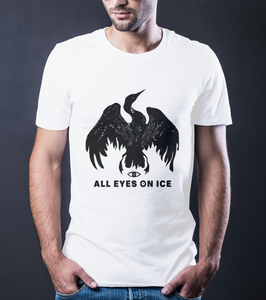 All Eyes On ICE Minnesota Rebel Loon Bird T-Shirt