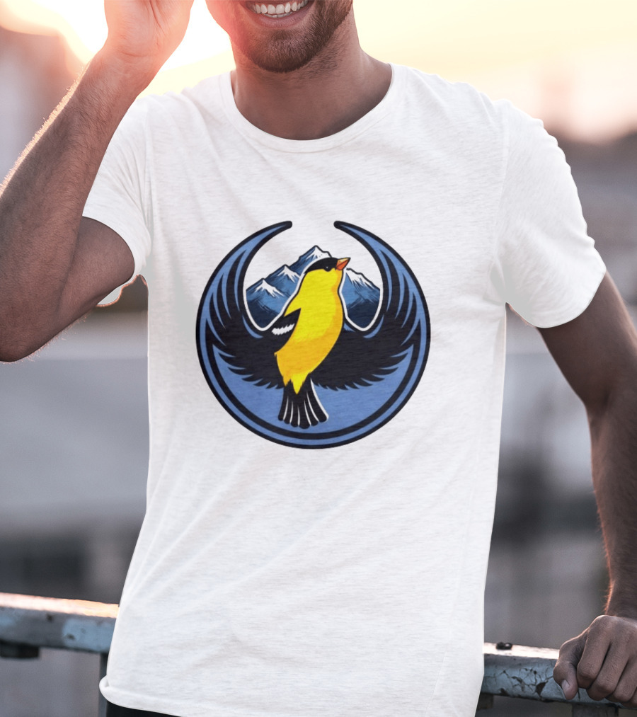 Washington American Goldfinch Mountain T-Shirt