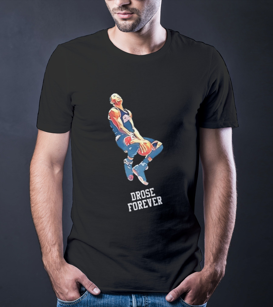 Drose Forever Chicago Bulls Slam Dunk Basketball Sports T-Shirt