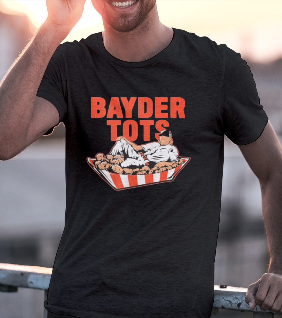 Bayder Tots Harrison Bader San Francisco Giants MLB T-Shirt