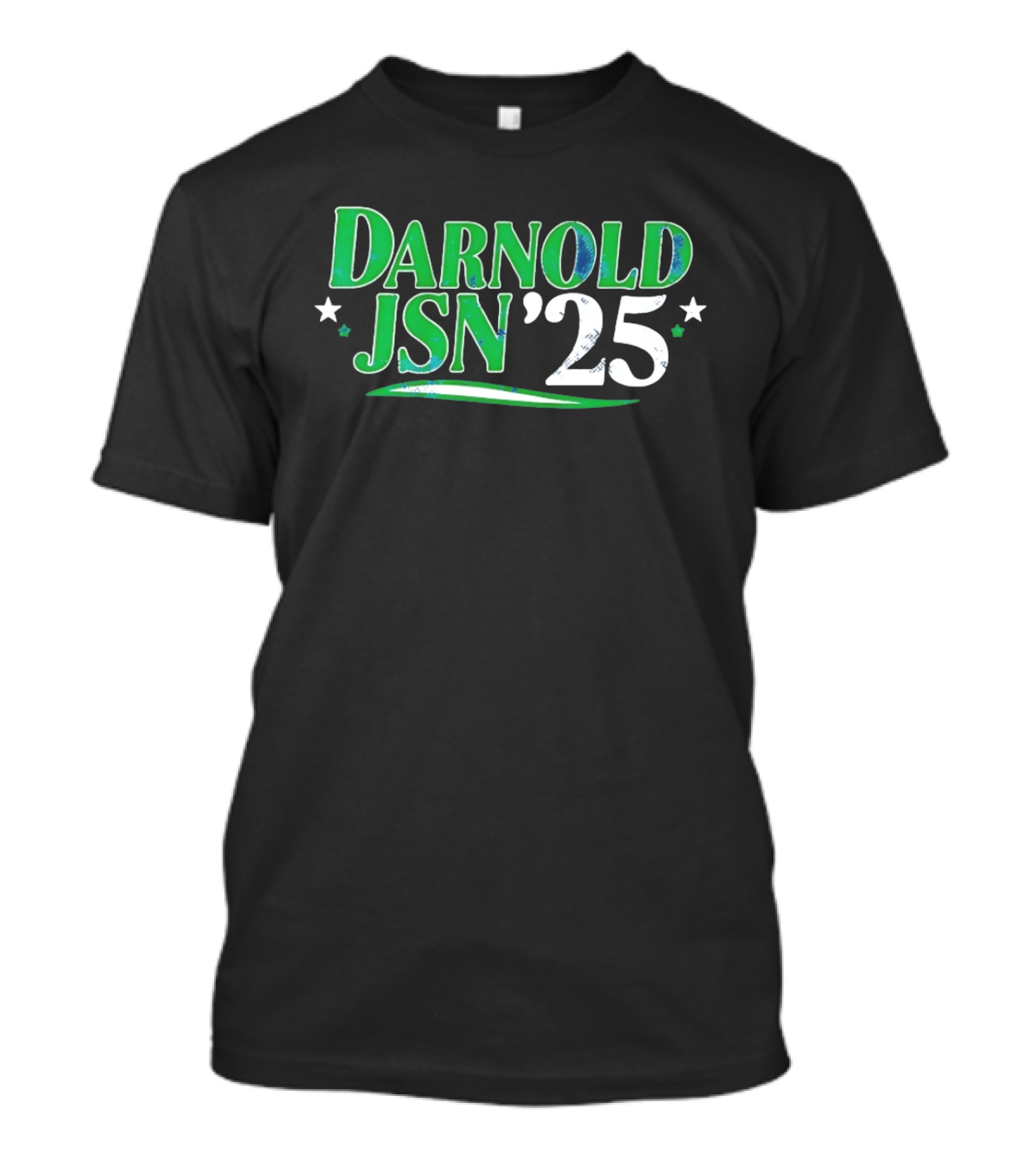 Darnold JSN '25 Stars Green And White T-Shirt