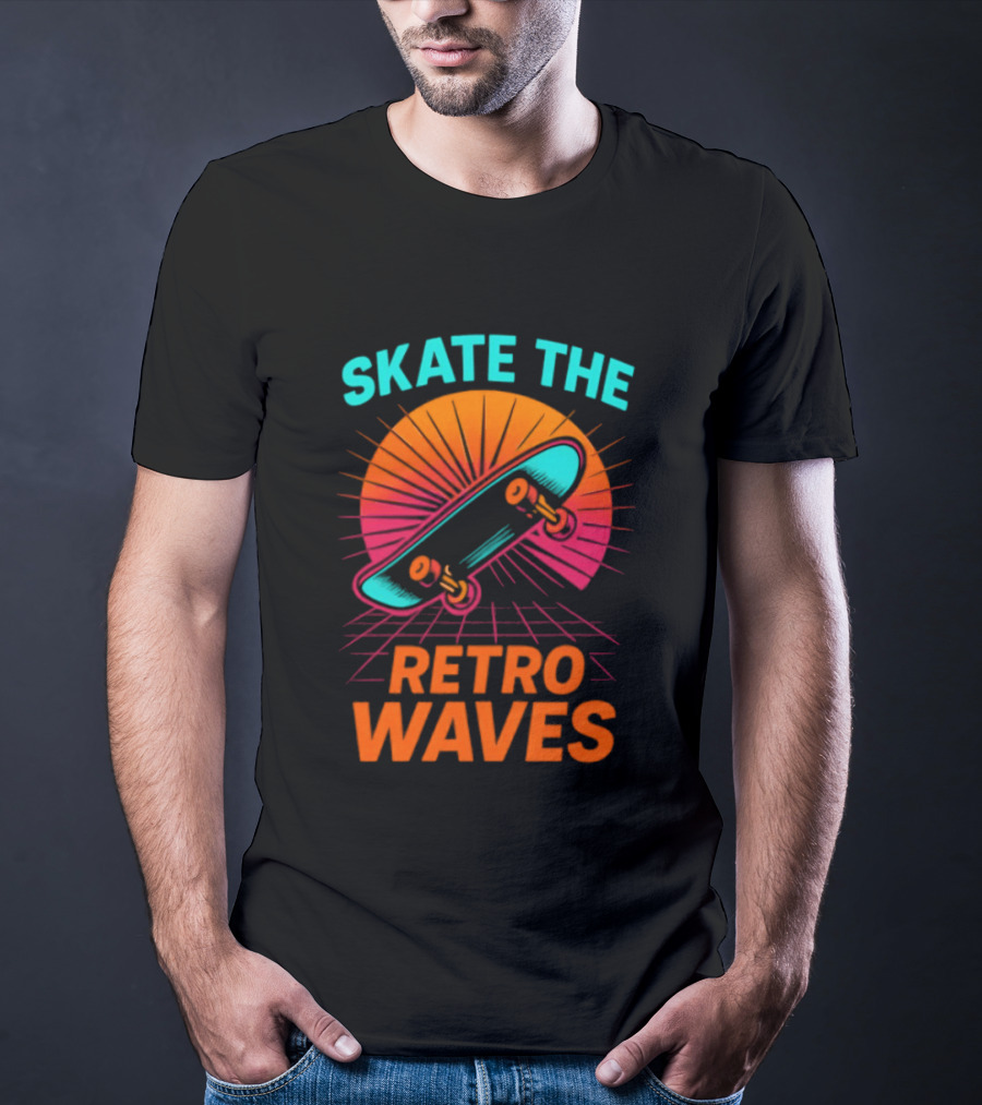 Skate The Retro Waves T-Shirt