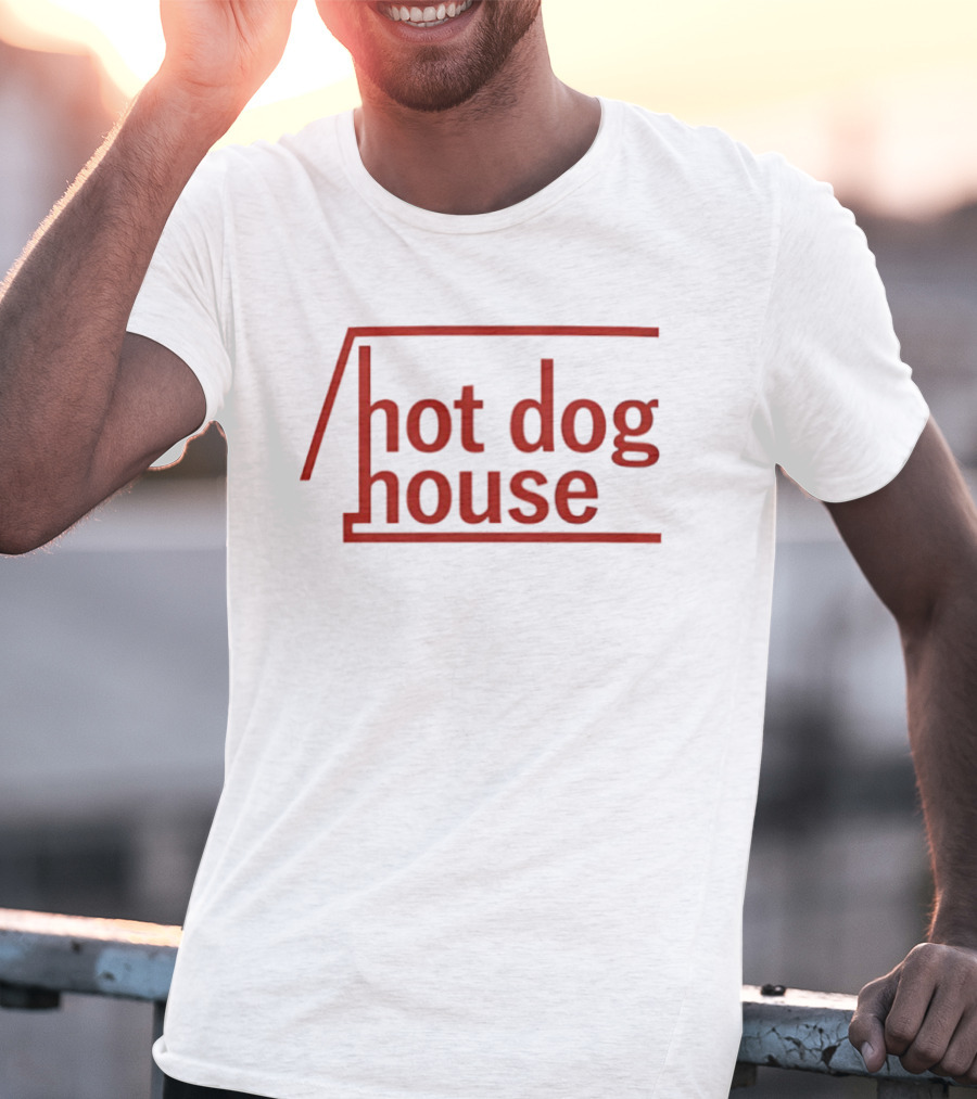 Hot Dog House Retro Red T-Shirt