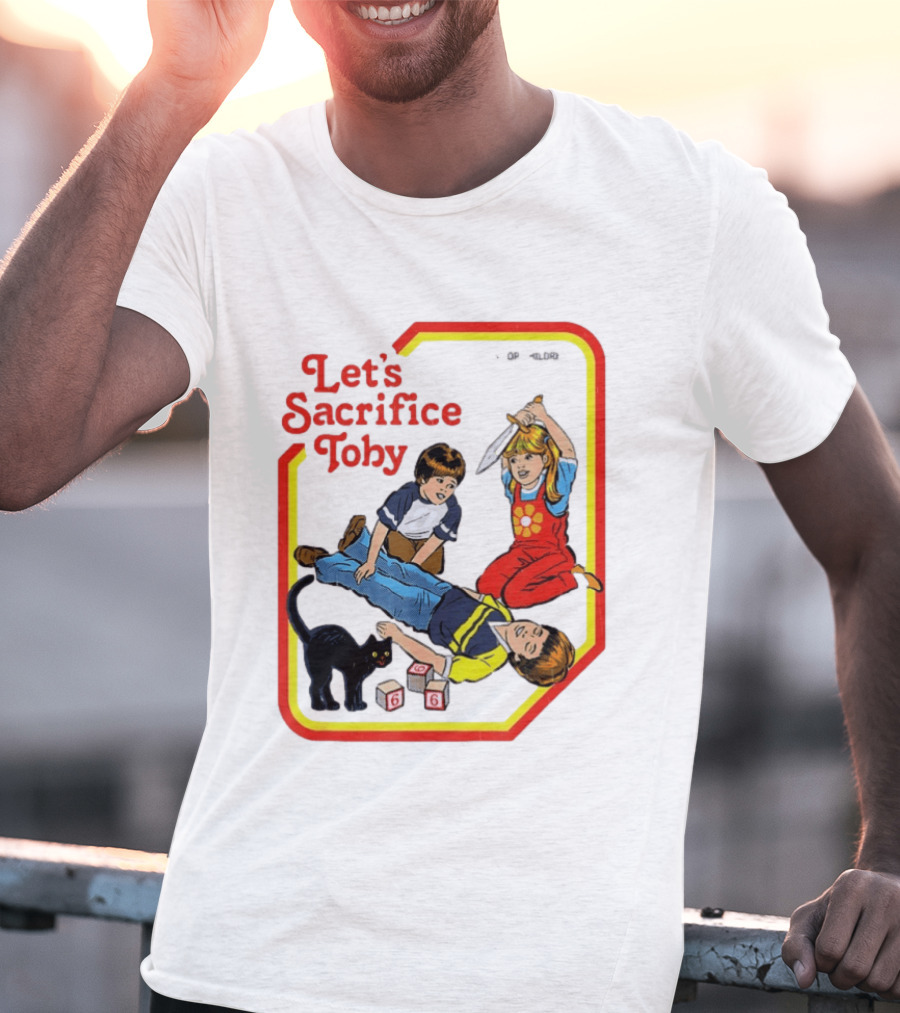 Let's Sacrifice Toby Steven Rhodes Retro Game T-Shirt