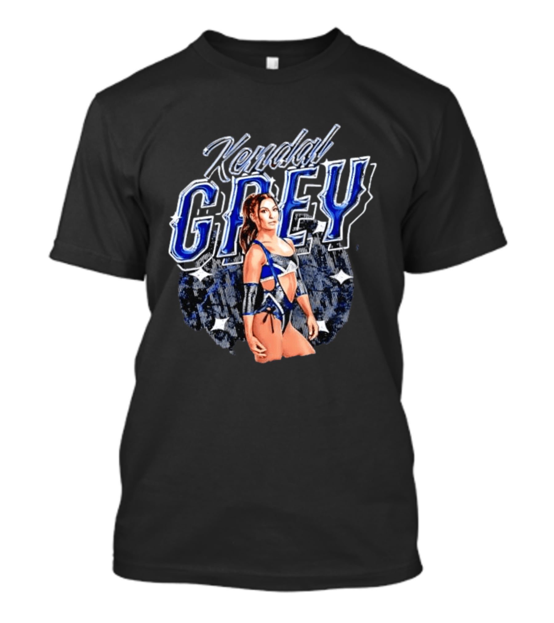Kendal Grey WWE NXT Star Sparkle Wrestling T-Shirt