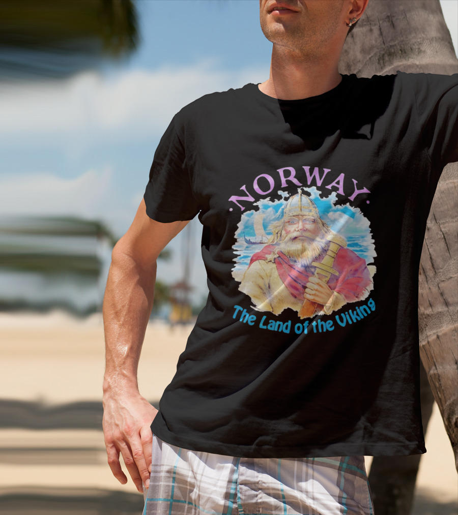 Norway The Land Of The Viking Warrior Adventure Ocean Voyage T-Shirt