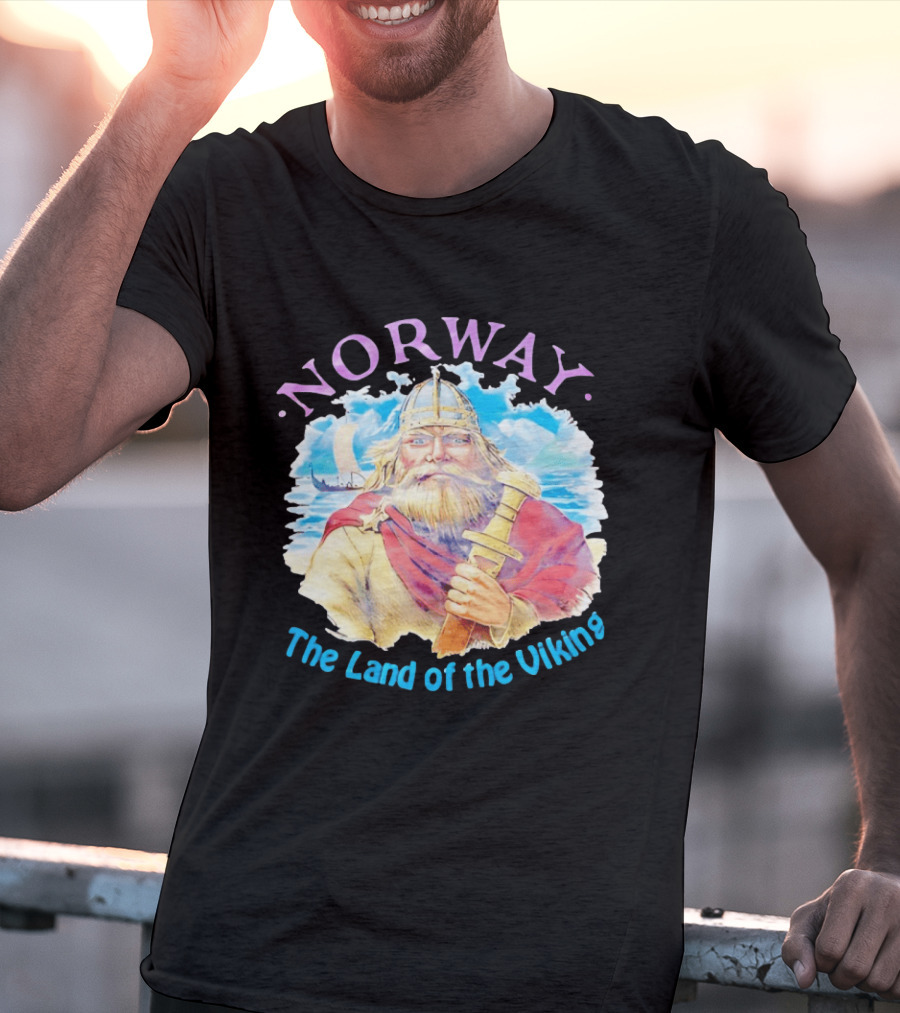 Norway The Land Of The Viking Warrior Adventure Ocean Voyage T-Shirt