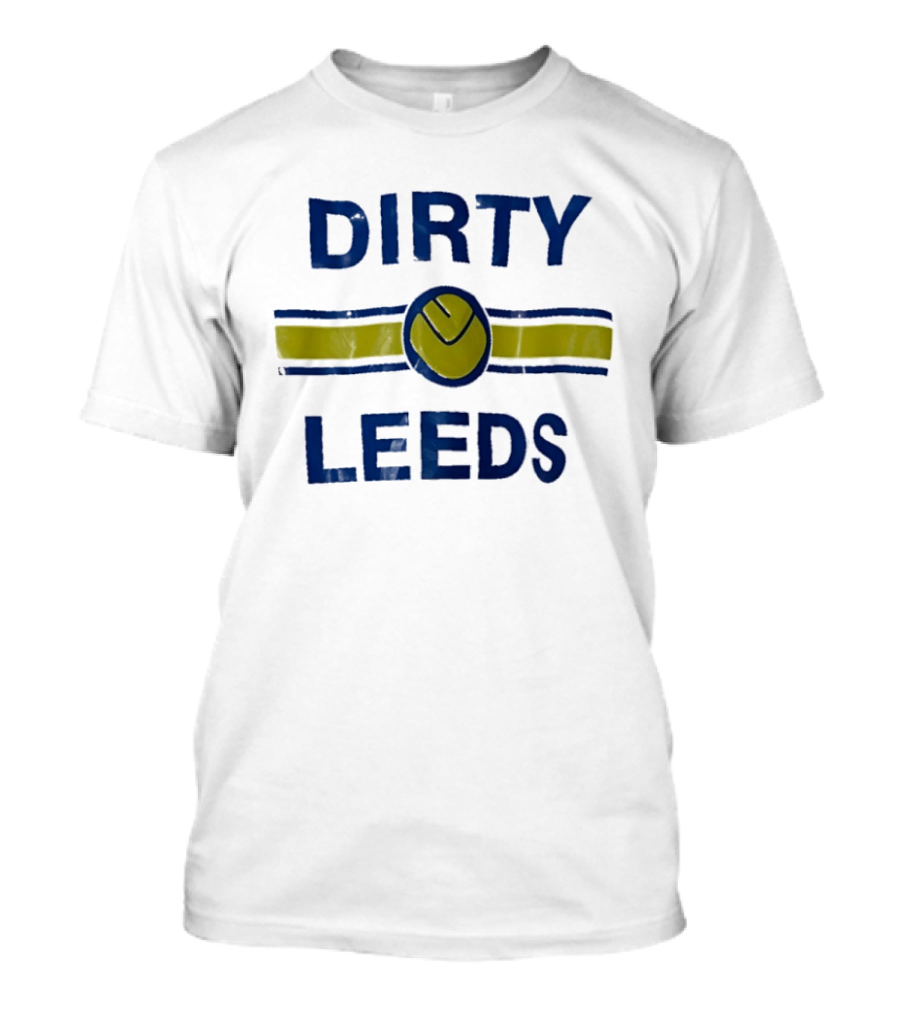 Dirty Leeds Leeds United FC Retro Fan Spirit T-Shirt