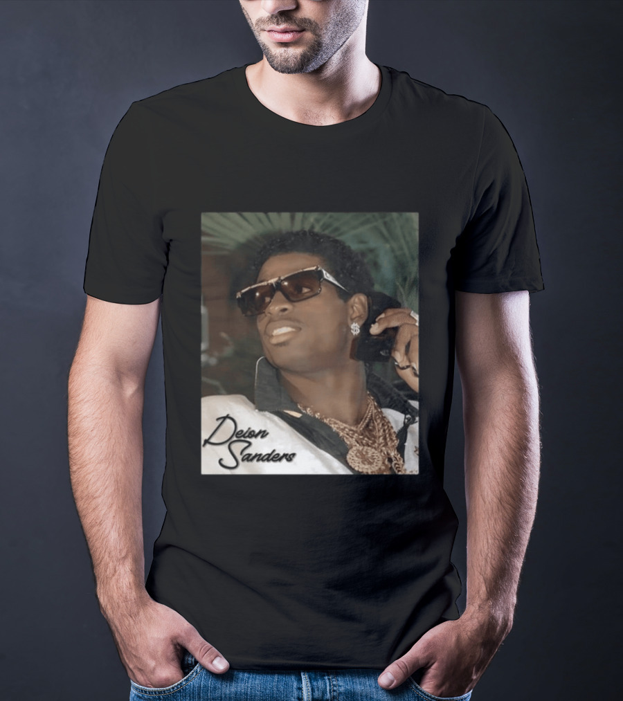 Deion Sanders Phone Call Fashion 1989 T-Shirt