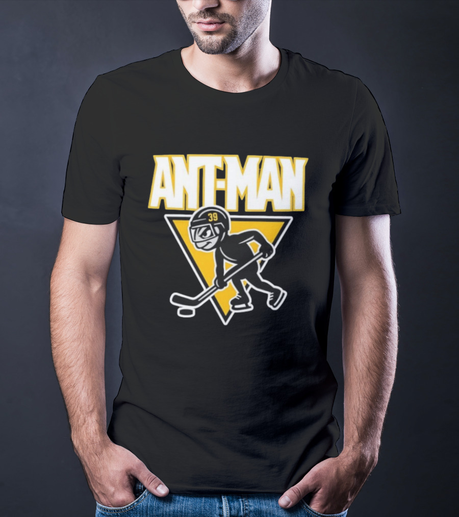 Ant Man Pittsburgh Penguins Hockey Player Number 39 T-Shirt
