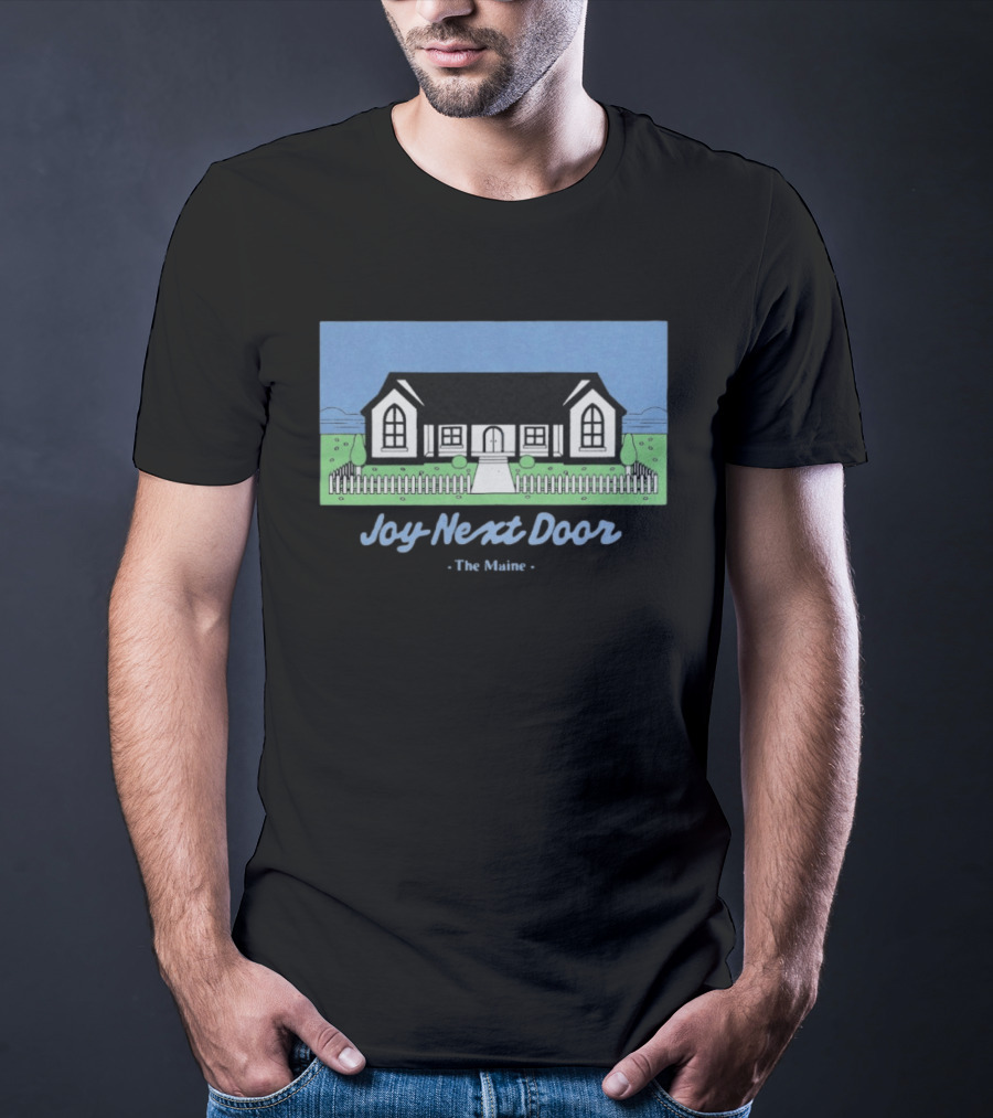 Joy Next Door The Maine House Picket Fence T-Shirt